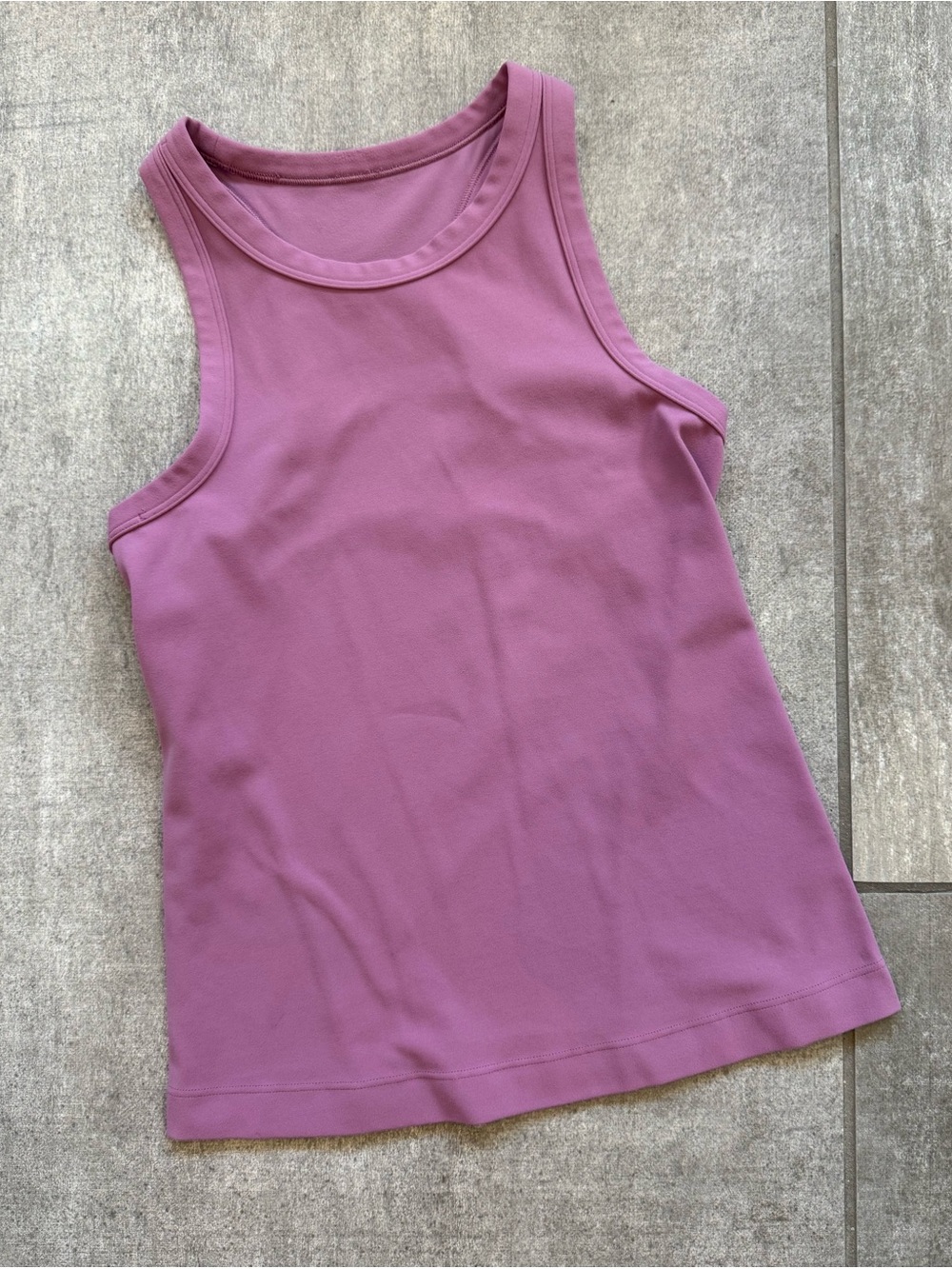 lululemon Align Waist Length Racerback Tank - Velvet Dust